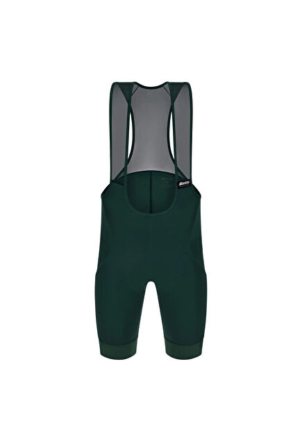 Ready To Ride Yeşil Askılı Kısa Unisex Bisiklet Taytı