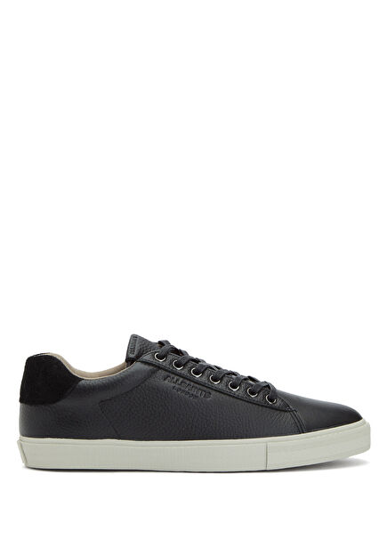 Jaimee Black Men's Leather Sneakers