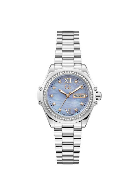 GCZ53003L7 Metalik Gri Çelik Kadın Kol Saati