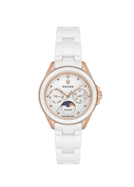 WA.18040-D Rose Gold Çelik Kol Saati