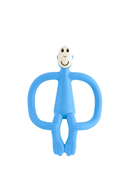 Monkey Bebe Mavisi Silikon Diş Kaşıyıcı