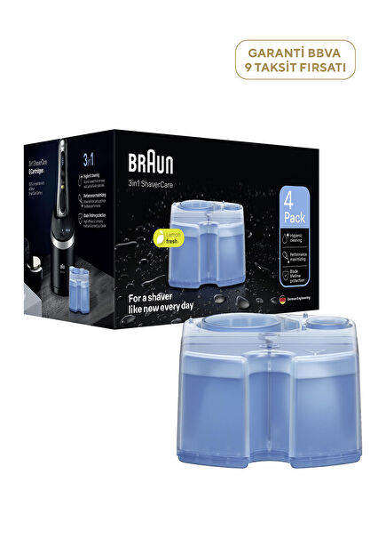 CCR4 4-pack shaver cleaning fluid