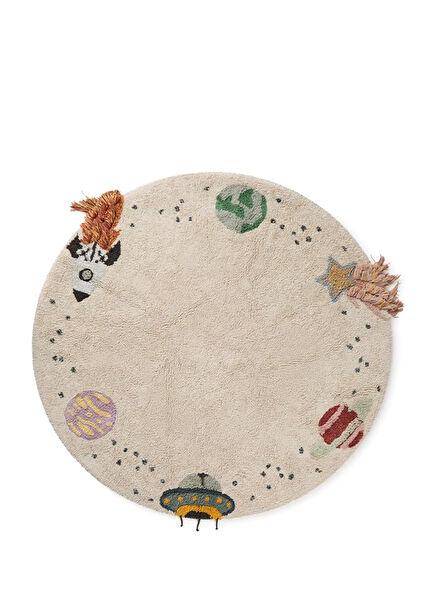 Intersteallar Yıldızlar Arası Seyahat Çocuk Odası Halı 140 cm