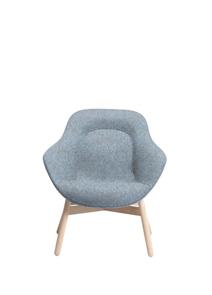 Patrick Medium Back Baby Blue Armchair