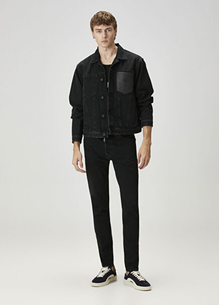 Vool Guy Siyah Jean Pantolon