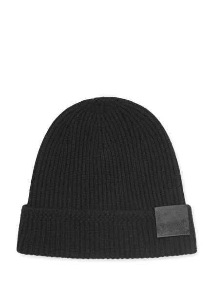 Black Men's Cashmere Beanie