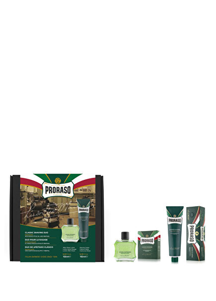 Duo Tıraş Kremi + Losyon Okaliptüs Tıraş Seti 