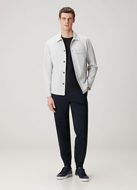 Terrance Lacivert Pantolon