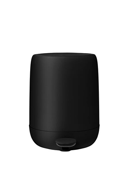 Sono Siyah Plastik Pedallı Banyo Çöp Kovası 5 Lt