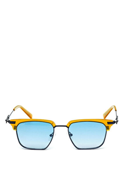 Viso Col.4 Sarı Asetat Metal Unisex Güneş Gözlüğü