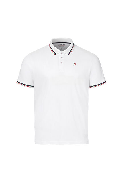 M Evo Pro Lite SS 2.0 Beyaz Kısa Kollu Erkek Polo Yaka T-shirt