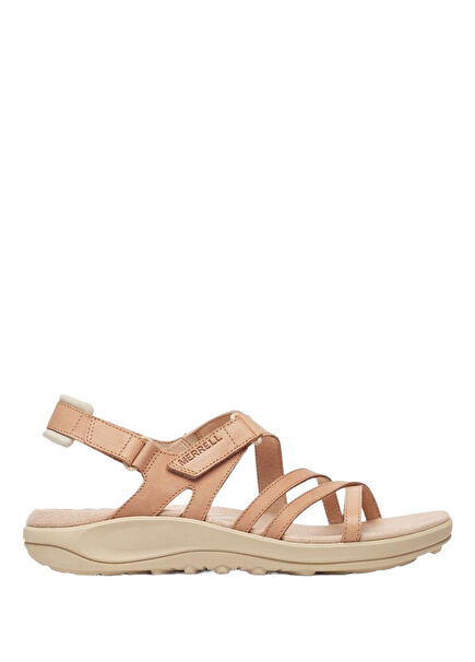 Harbor Backstrap Pudra Pembe Deri Kadın Spor Sandalet