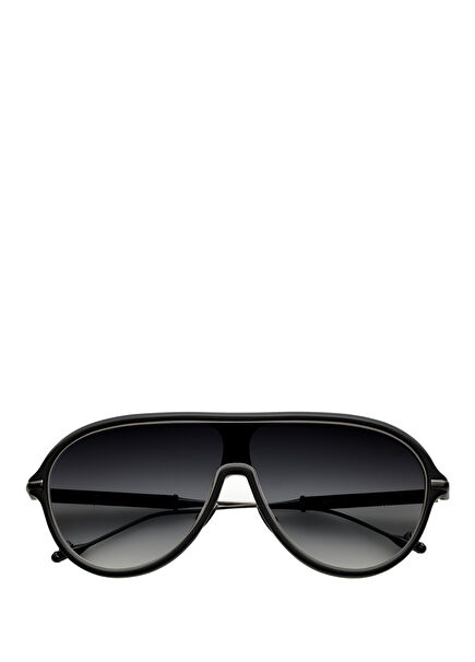 N23 Mat Siyah Unisex Güneş Gözlüğü