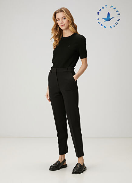 Siyah Bonbon Pantolon