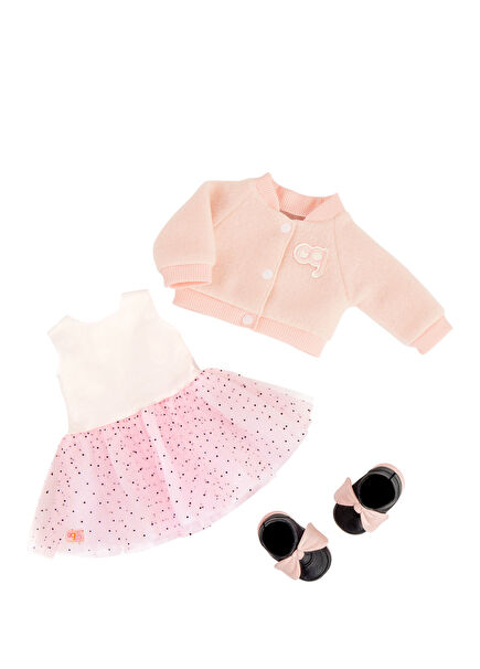 Varsity Jacket Ballet Baby Outfit Set