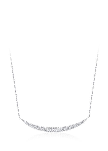 Pırlanta Detaylı Kadın Altın Kolye