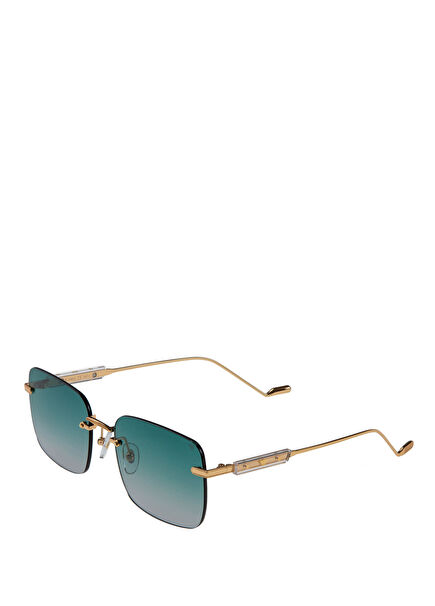 BC 1247 C 3 Yeşil Metal Unisex Güneş Gözlüğü