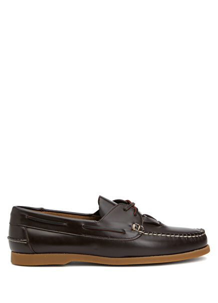 Saler Dark Brown Men's Leather Loafer