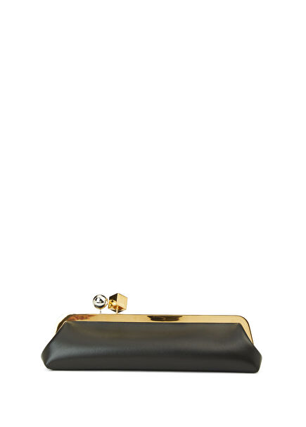 Le Salon Siyah Kadın Deri Çanta