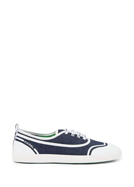 Navy Blue White Women's Sneakers