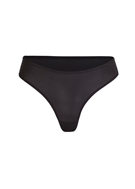 Fits Everybody Siyah 5'li Thong Külot Seti