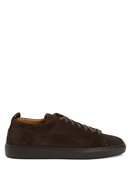 Brown Men's Suede Sneakers