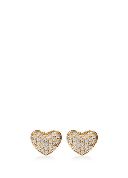 Rhinestone Women's Gold Earrings
