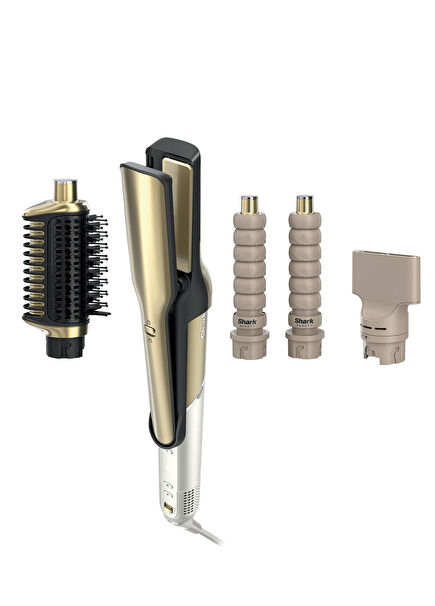 Glam Gold 4 Başlıklı Düzleştirici ve Saç Şekillendirici