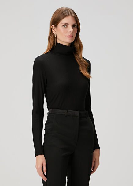 Gallinara Black Long Sleeve T-Shirt