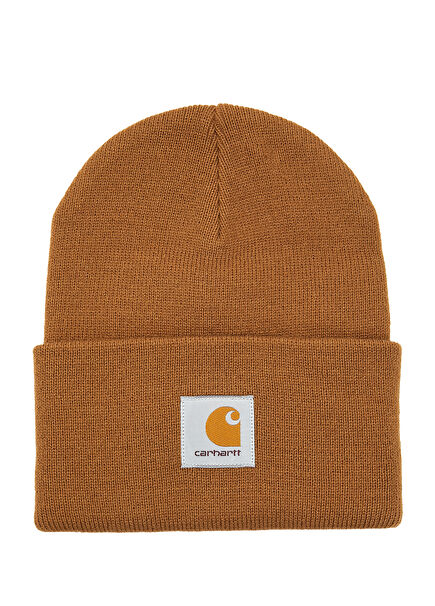 Kahverengi Logo Patchli Erkek Bere