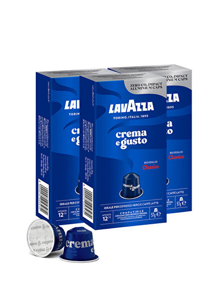 Crema e Gusto Nespresso Compatible 10-Pack Capsule Coffee