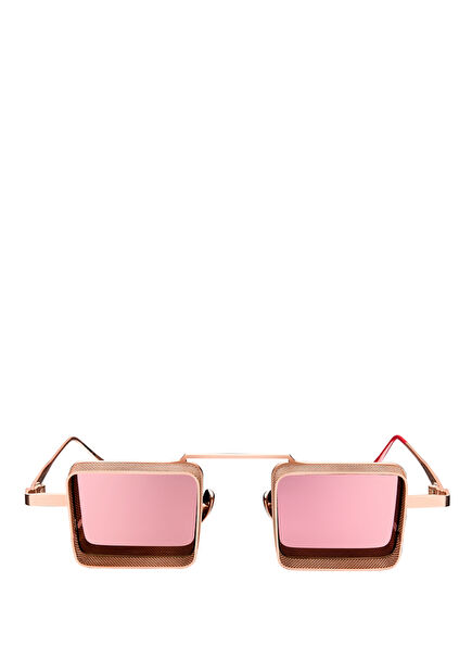 Leib Pink Metal Sunglasses