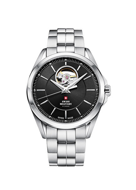 SMA34085.21 Gümüş Çelik Erkek Kol Saati