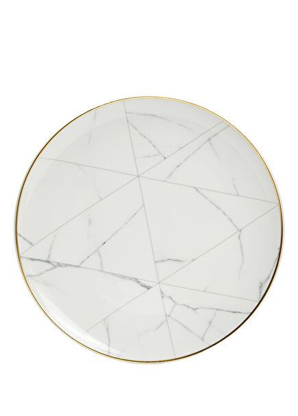 Bey Carra White Porcelain Dinner Plate