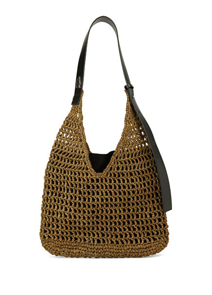 Kadın Kadın Rafya Çanta