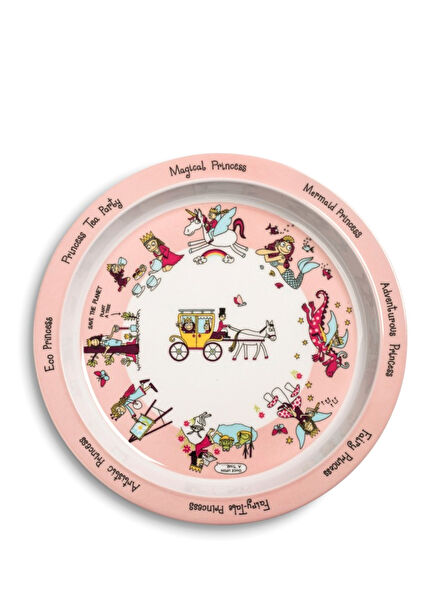 Princess Melamine Feeding Plate