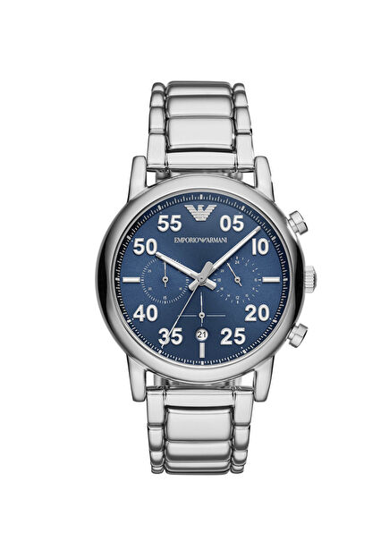 AR11132 Metallic Gray Men's Wristwatch