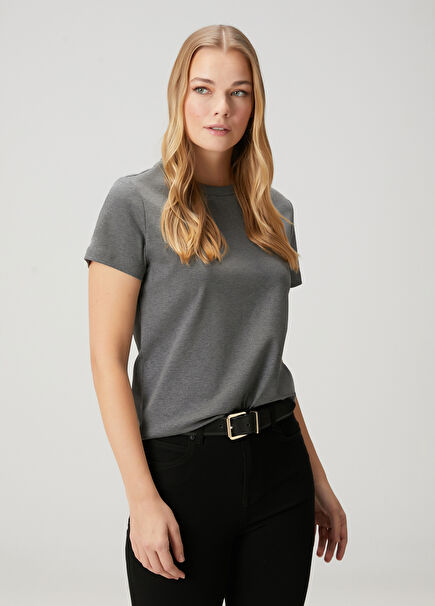 Gri Melanj Basic T-shirt