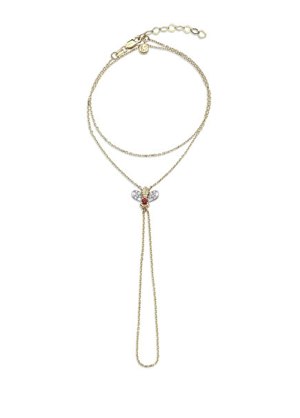 Firefly 14K Gold Women's Falcon with Diamonds