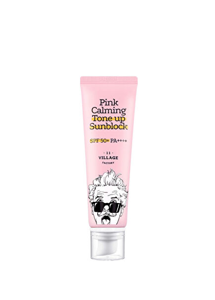 Pink Calming Tone Up Sun Block SPF50+ PA++++ 50 ml Güneş Koruyucu ve Makyaj Bazı