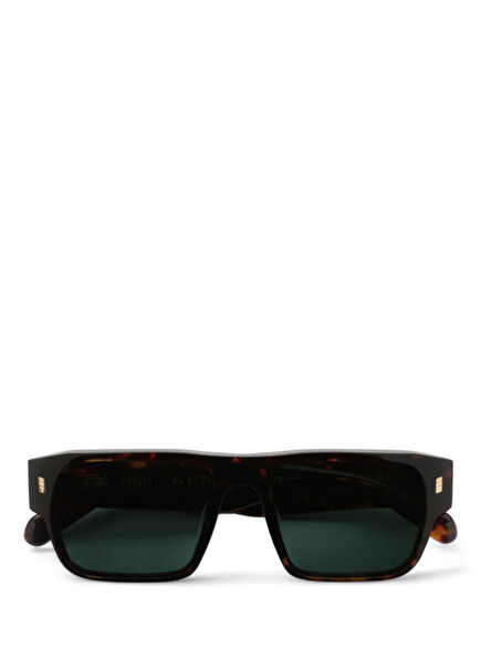 Piano Classic Havana Acetate Unisex Sunglasses