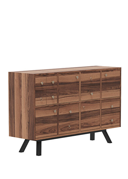 Chest Linen Oil Walnut Buffet