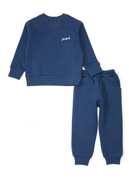 Blue Girl Raising Set Of 2