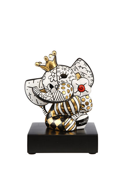 x Romero Britto Golden Spring Elephant