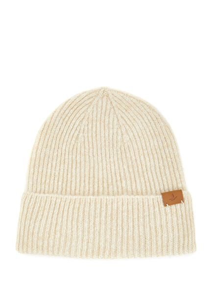 Beige Glitter Women's Beanie