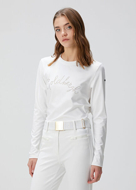 Classic Beyaz Uzun Kol T-shirt