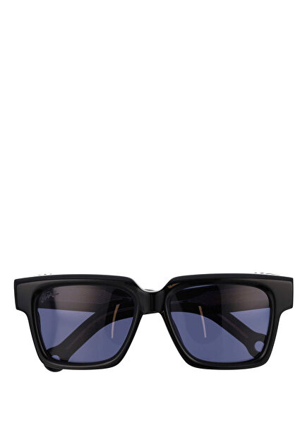 HS923 54 S01 Siyah Asetat Erkek Güneş Gözlüğü