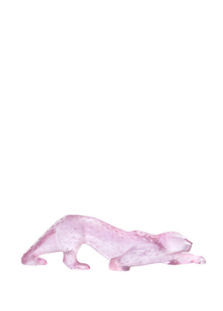 Zeila Panther Pink Crystal Object