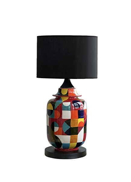 Sacha El Yapımı Seramik Abajur