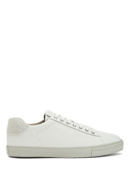 Tucker Men's White Leather Sneakers